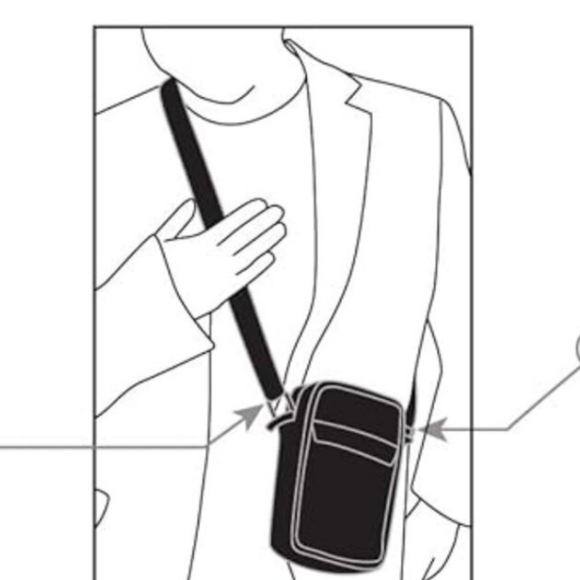 Buckle Down Disney Mickey And Friends Checker Cross Body Bag Pastel - Picture 9 of 10